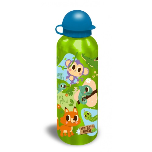Animals Into the Forest, aluminum water bottle 500 ml