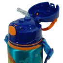 Jungle Jungle, Animal aluminum bottle with carabiner 600 ml