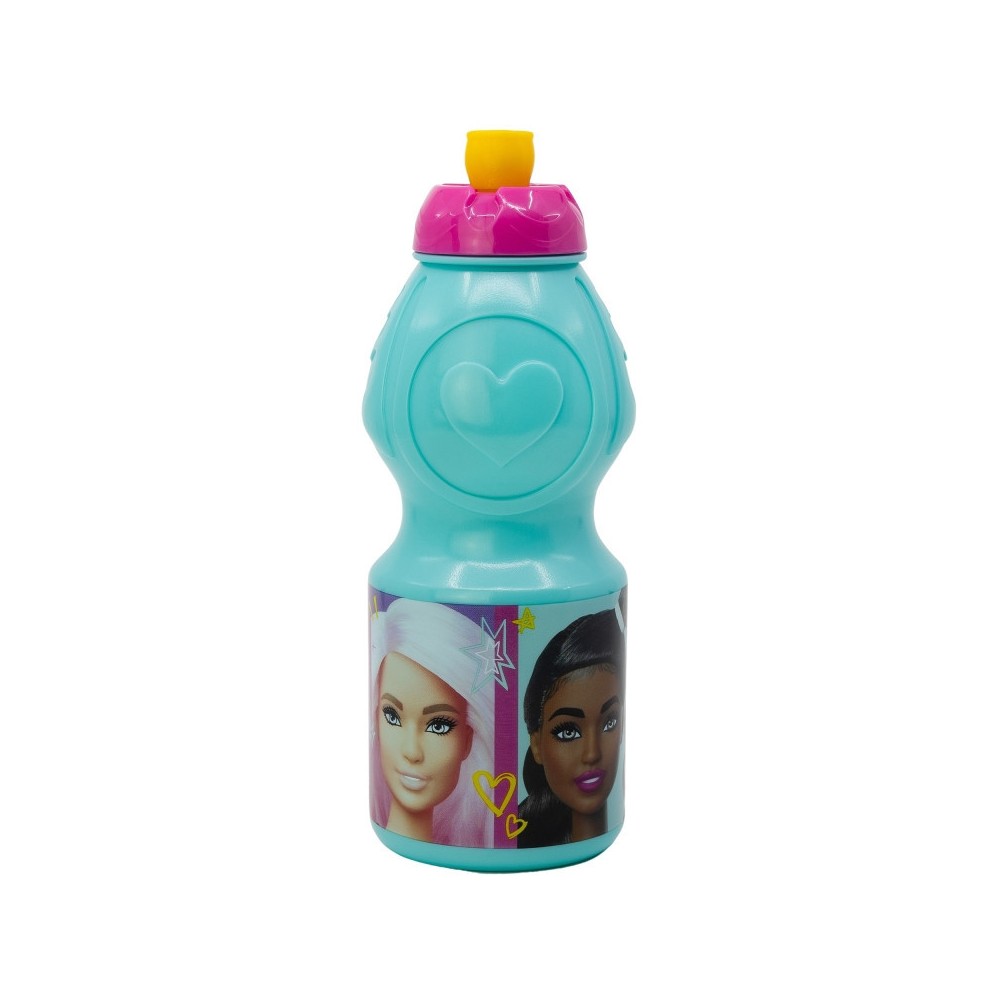 Barbie Bright water bottle, sports bottle 400 ml