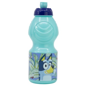 Bluey Leaves plastic sports bottle 400 ml