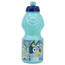 Bluey Leaves plastic sports bottle 400 ml