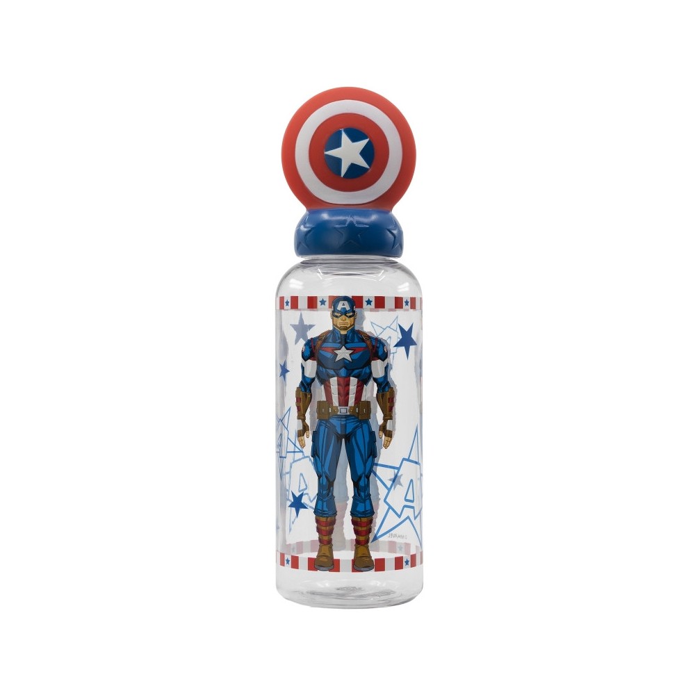 Avengers Invincible Force 3D Figurine plastic bottle 560 ml