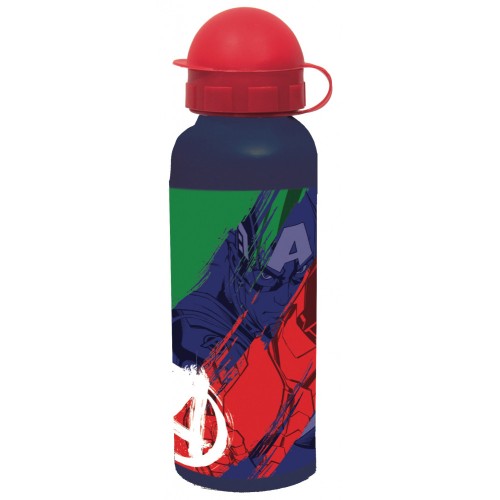 Avengers Multicolour aluminum water bottle 520 ml