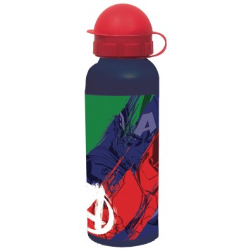 Avengers Multicolour aluminum water bottle 520 ml