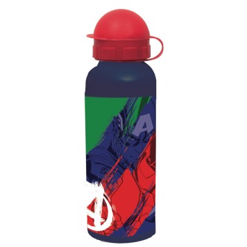 Avengers Multicolour aluminum water bottle 520 ml