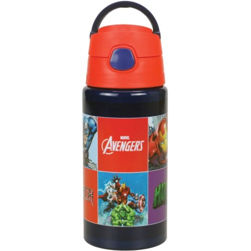 Avengers Smash aluminum bottle with hook 500 ml