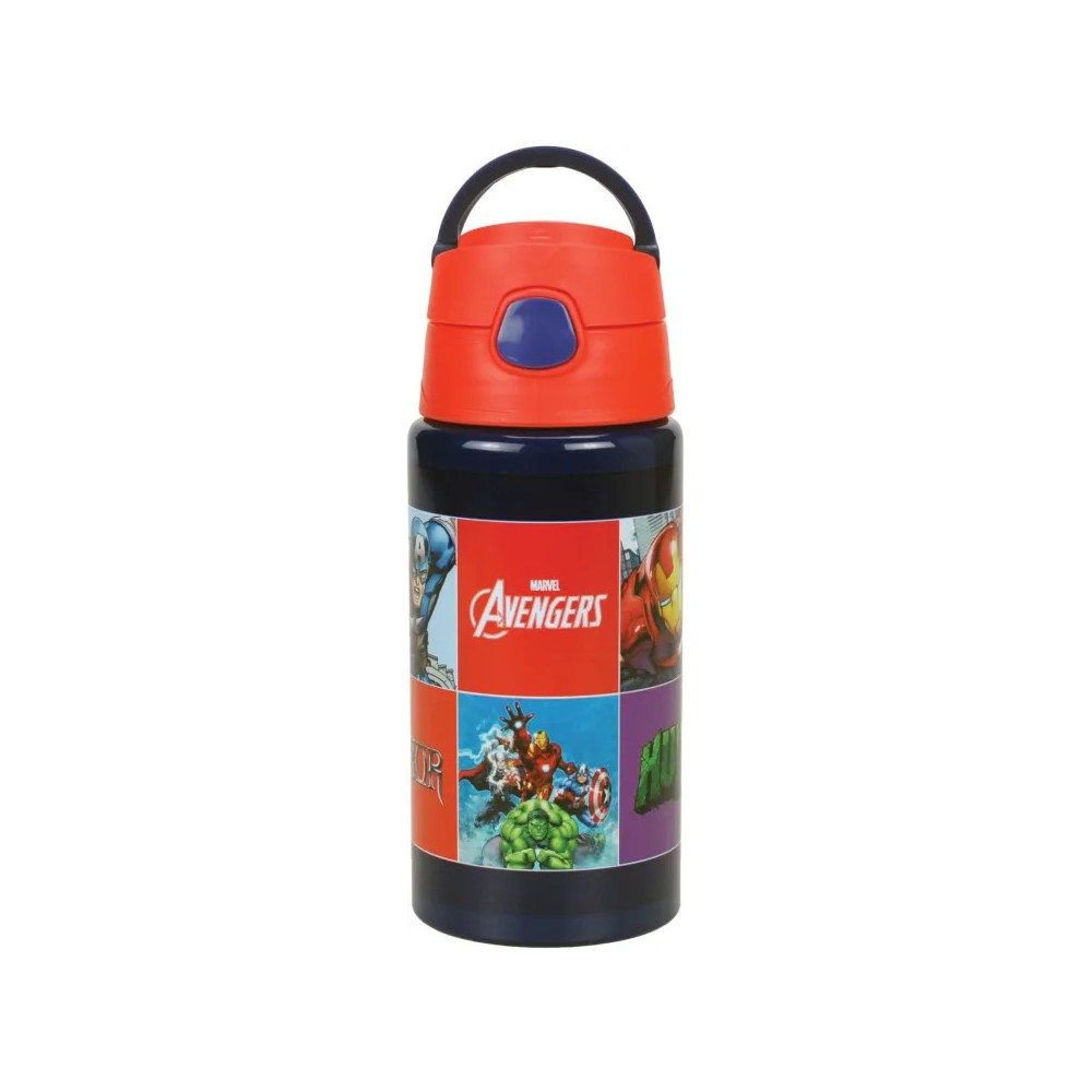 Avengers Smash aluminum bottle with hook 500 ml