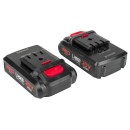 Wkrętarka AKUMULATOROWA Wiertarka LCD 2x Aku 20V Red Technic RTWA0033