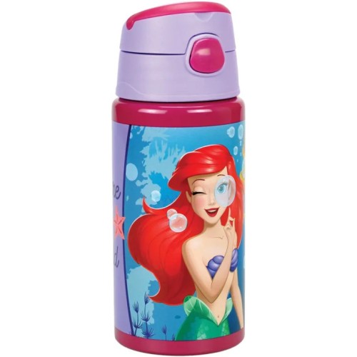 Disney Princess Ariel aluminum bottle with hook 500 ml