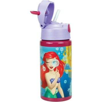 Disney Princess Ariel aluminum bottle with hook 500 ml
