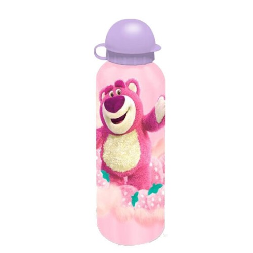 Disney Toy Story Lotso Strawberry aluminum water bottle with drinking cap 500 ml