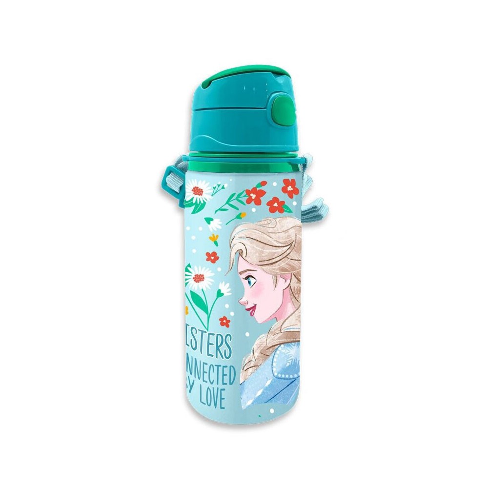 Disney Frozen Enchanted aluminum bottle with carabiner 600 ml
