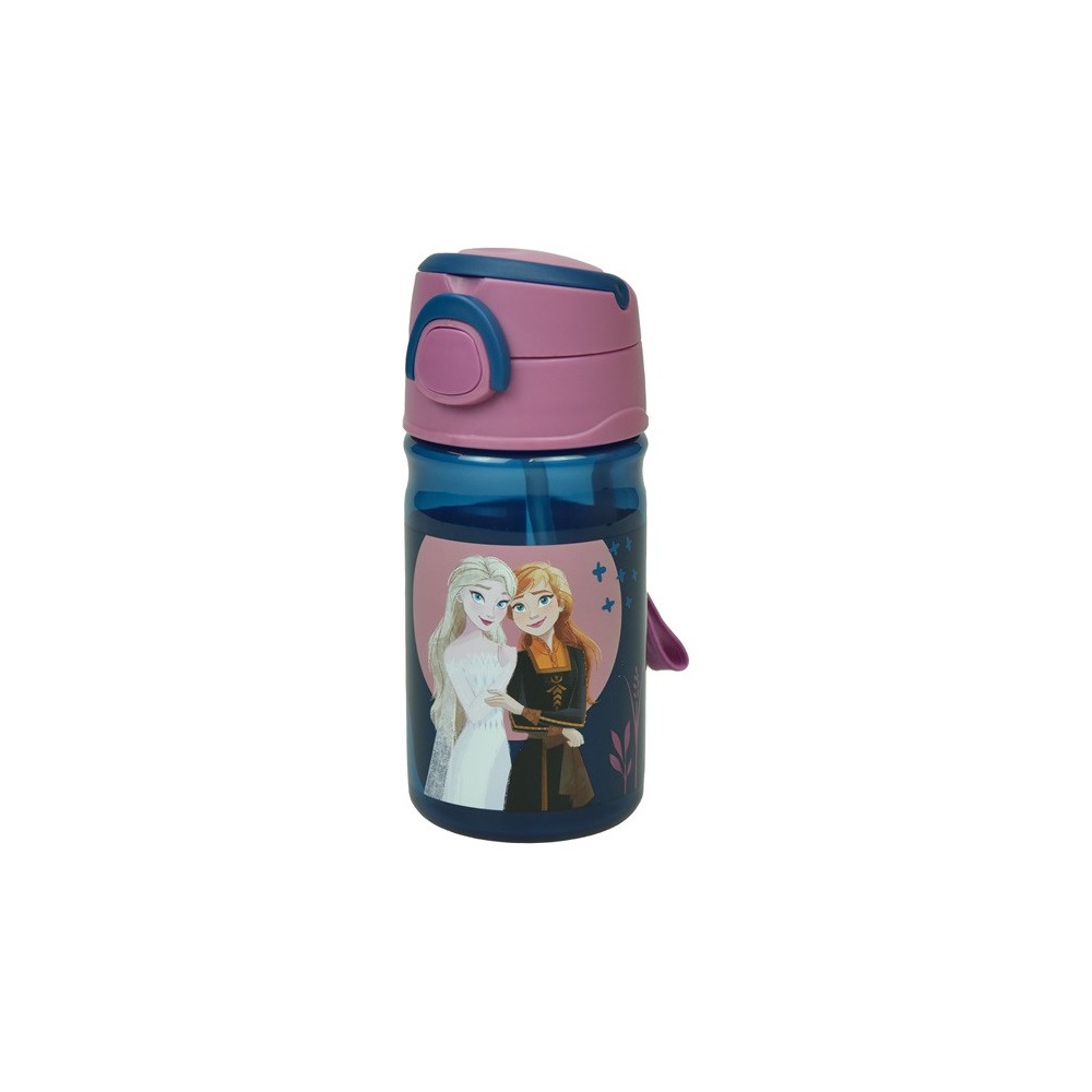 Disney Frozen Sisters plastic bottle with hook 350 ml