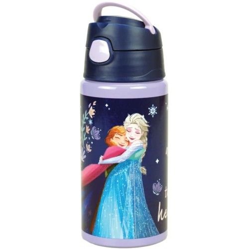 Disney Frozen Together aluminum water bottle with hook 500 ml