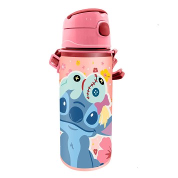 Disney Lilo and Stitch aluminum bottle with hook 600 ml