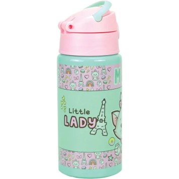 Disney Marie Little Lady aluminum bottle with hook 500 ml