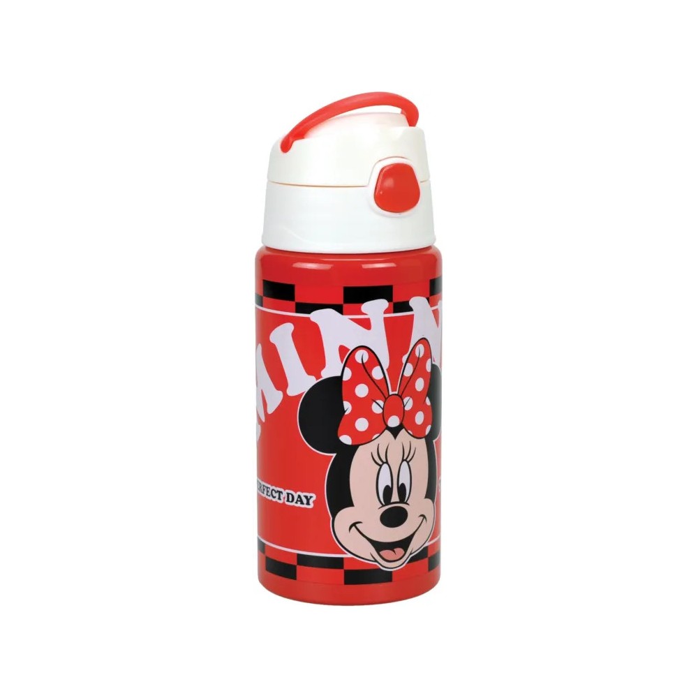 Disney Minnie  Bloom aluminum bottle with hook 500 ml