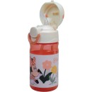 Disney Minnie  Floral plastic bottle with hook 350 ml