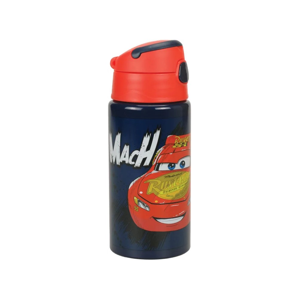 Disney Cars Speed aluminum bottle with hook 500 ml