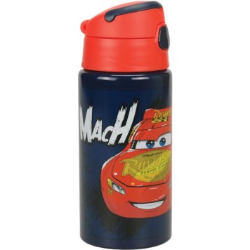 Disney Cars Speed aluminum bottle with hook 500 ml