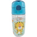 Fisher-Price Animals Tyger plastic water bottle with hook 350 ml