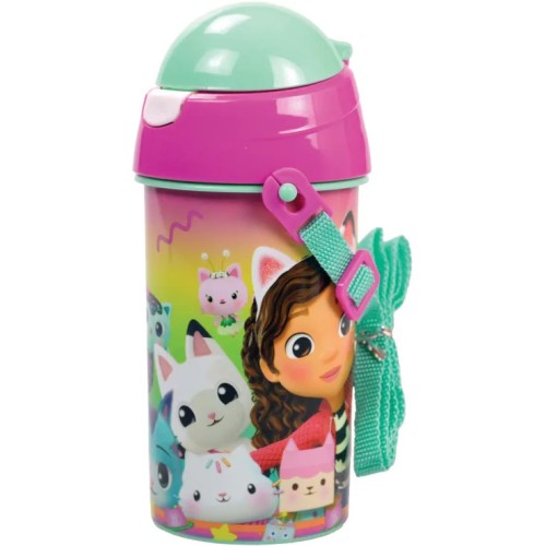 Gabby's Dollhouse Color Fade bottle, sports bottle 500 ml