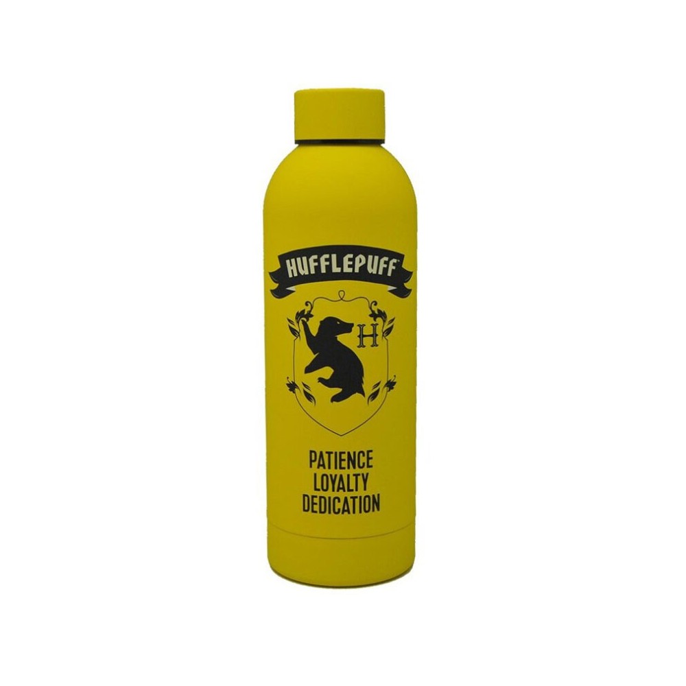 Harry Potter Hufflepuff stainless steel bottle with screw cap 700 ml
