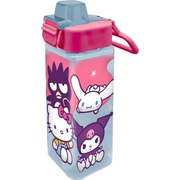 Hello Kitty Friends square plastic bottle 500 ml