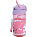 Hello Kitty Unicorn plastic bottle with hook 350 ml