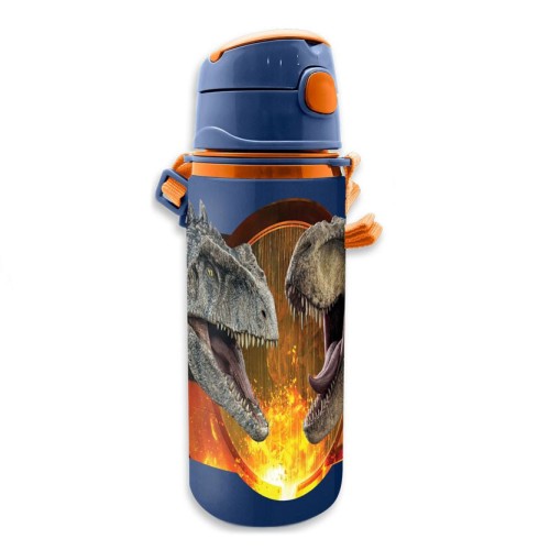 Jurassic World Dominion aluminum bottle with hook 600 ml