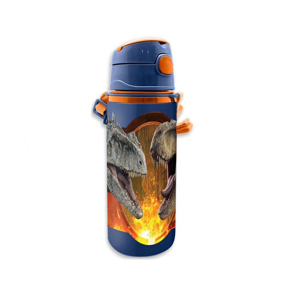 Jurassic World Dominion aluminum bottle with hook 600 ml
