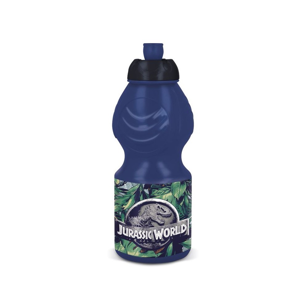 Jurassic World water bottle, sports bottle 400 ml