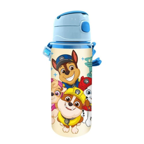 Paw Patrol Future Leader aluminum bottle with clip 600 ml