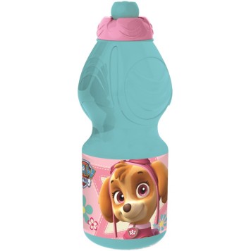 Paw Patrol Girls water bottle, sports bottle 400 ml