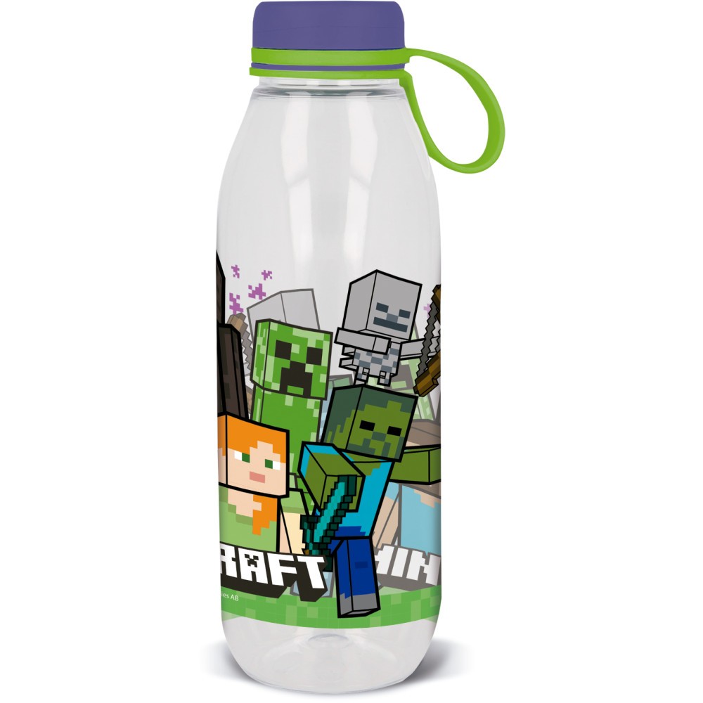 Minecraft Ecozen bottle, sports bottle 650 ml