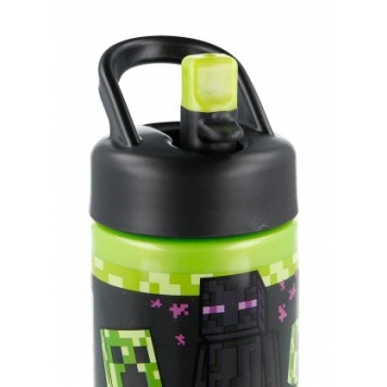 Minecraft water bottle, sports bottle 410 ml