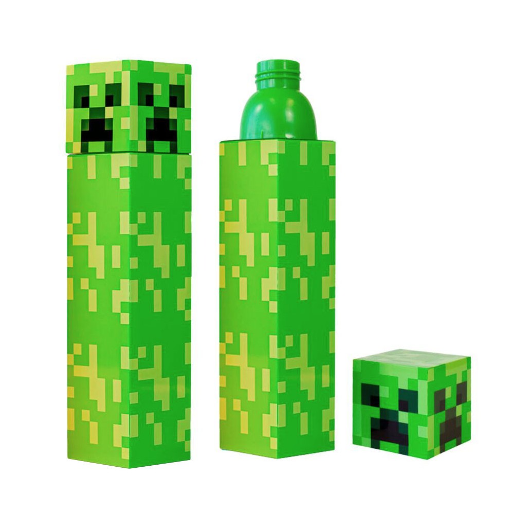Minecraft plastic water bottle, sports bottle 650 ml