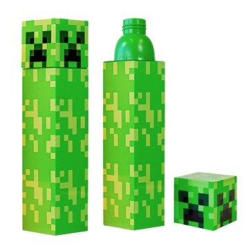 Minecraft plastic water bottle, sports bottle 650 ml