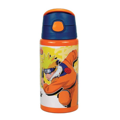 Naruto Fire aluminum bottle with clip 500 ml