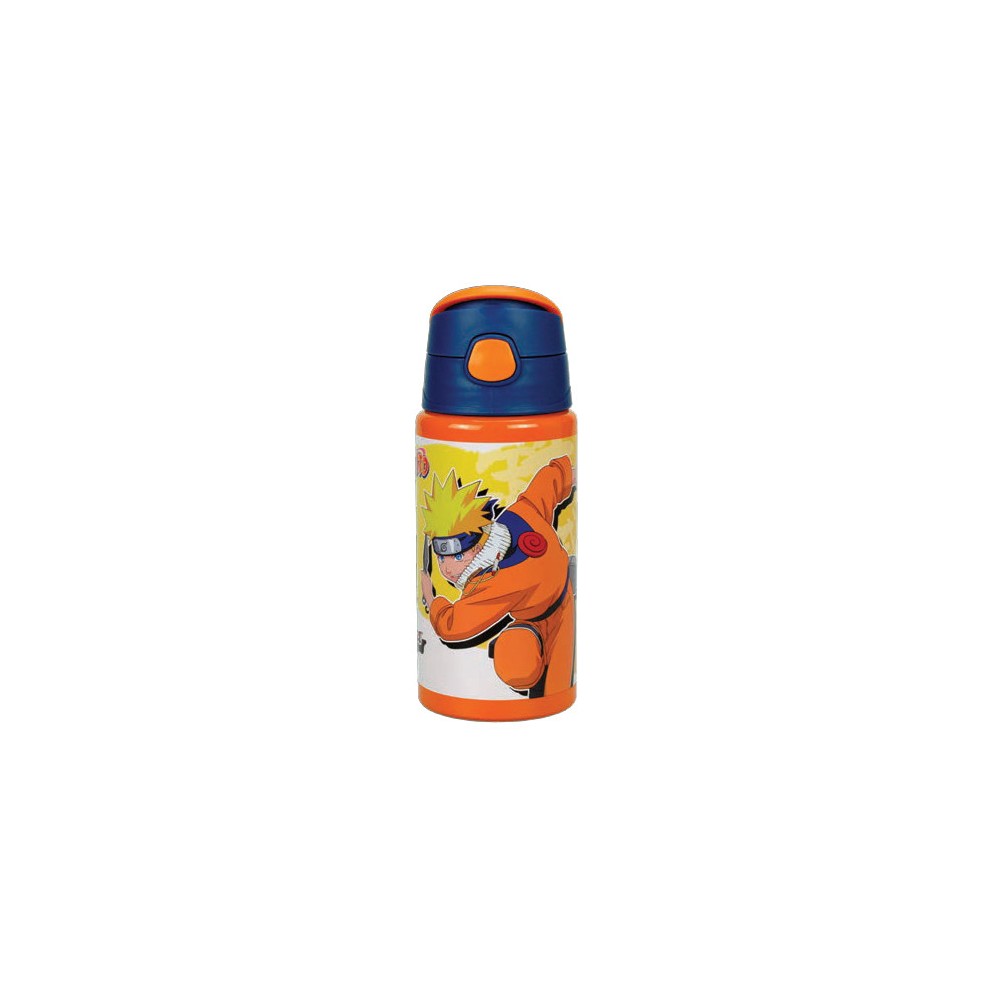 Naruto Fire aluminum bottle with clip 500 ml