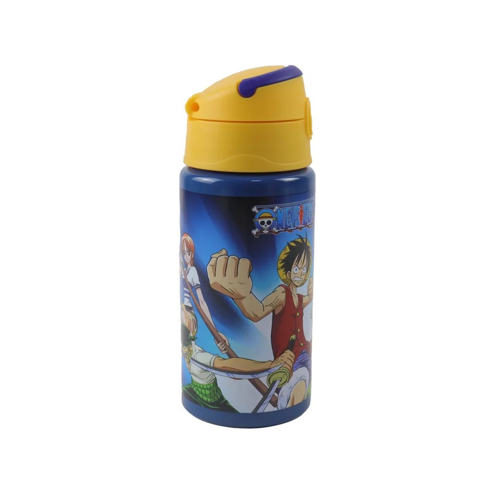 One Piece Crew aluminum bottle with hook 500 ml
