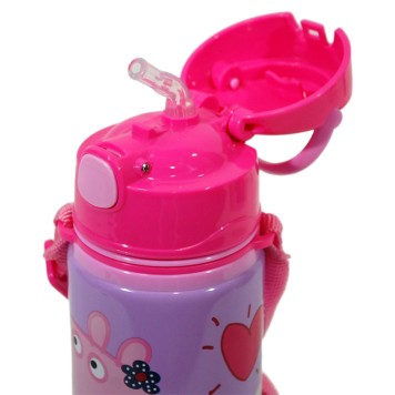 Peppa Pig aluminum bottle with hook 600 ml