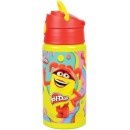 Play-Doh Happy aluminium bottle with hook 500 ml