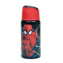 Spiderman Dark aluminum bottle with hook 500 ml
