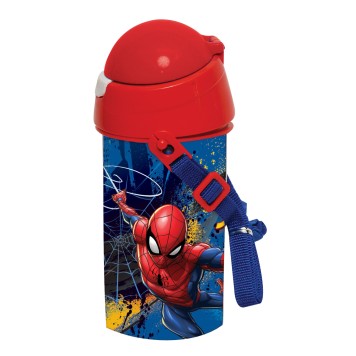 Spiderman Dark bottle, sports bottle 500 ml