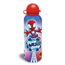 Spiderman Glow Web aluminum bottle 500 ml