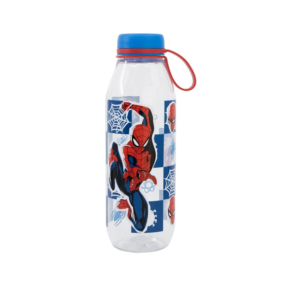 Spiderman Grid Ecozen bottle, sports bottle 650 ml