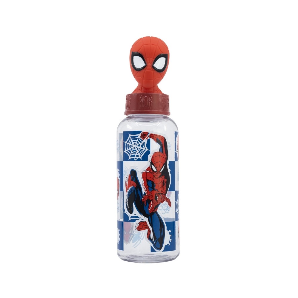Spiderman Midnight Flyer 3D Figurine plastic bottle 560 ml