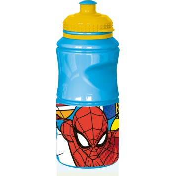 Spiderman Midnight Flyer Moon water bottle, sports bottle 380 ml
