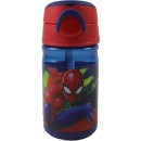 Spiderman Splotch plastic bottle with hook 350 ml